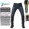 Kevlar Motorcycle Jeans Men Motocross Protective Pants Aramid Sports Racing Riding Gear Spring Autumn