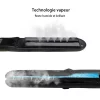 Steam Hair Straightener Professional Ceramic Vapor Flat Iron 450℉ Fast Heat Argan Oil Treatment Hair Care Tools