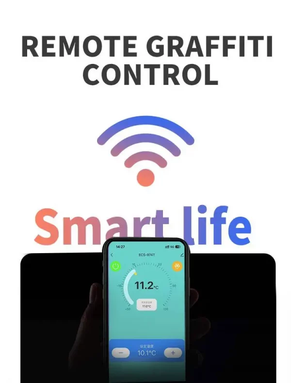 Smart WiFi Temperature Controller -50~110℃ Digital Thermostat for Freezer Refrigerator Cold Storage Truck with Sensor