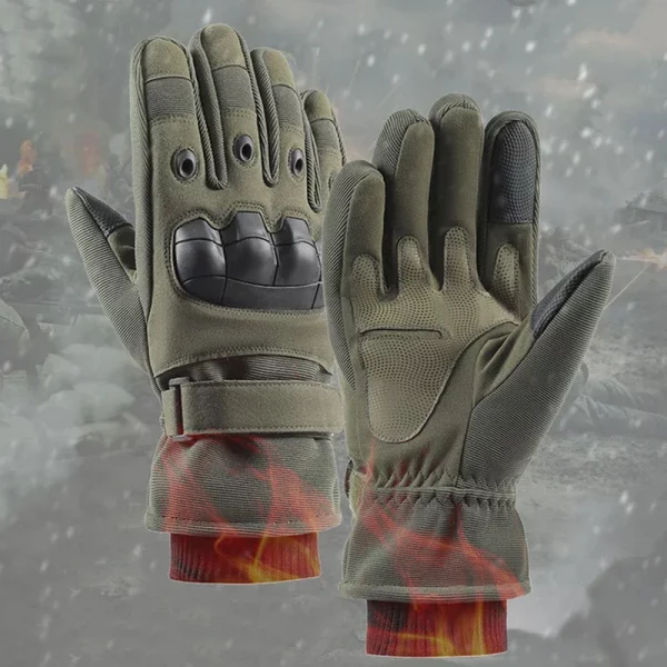 Approved Winter Motorcycle Gloves Military Grade Cold Mitten Biker Man Thermal Riding Glove for Sub-Zero Motocross Snow Riding