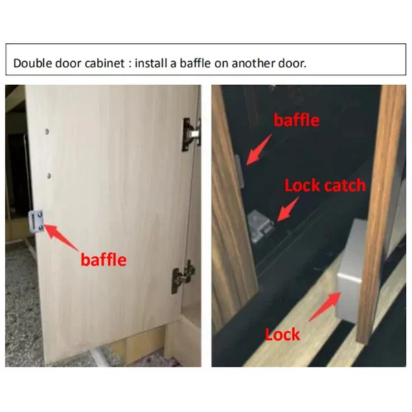 Sa6de45b40e3c4be0b5cd09081b699c50R.webp T3 Cabinet Smart Locks Invisible RFID Free Opening Intelligent Sensor Cabinet Lock Locker Wardrobe Shoe Cabinet Drawer Door Lock