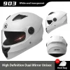 Moto Scooter Safety Helmets, One-piece Full Face Engine Design, Modular Casco Motorsiklet Equipment