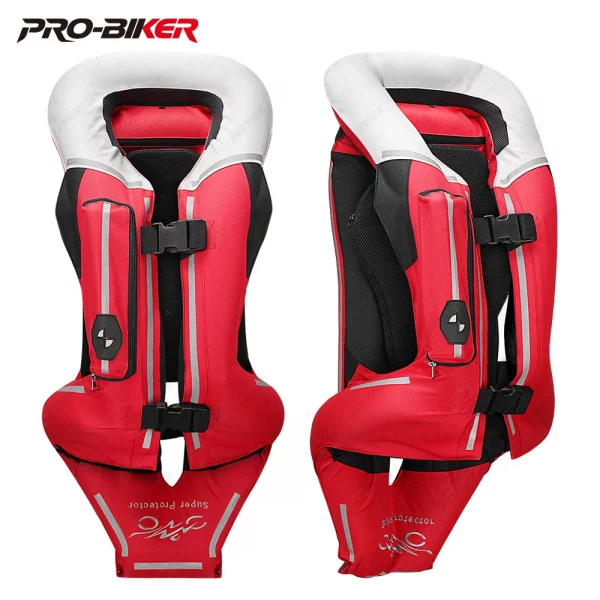 Sa938f1d828eb4588bda369945e7db6b1t.webp New Motorbike Body Armor Motorcycle Air Bag Vest Motor Air-bag Vest Motocross Racing Riding Airbag System Anti-fall CE Protector