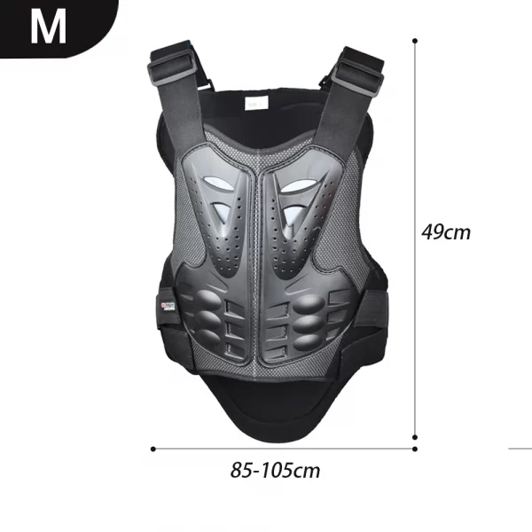 Adult Chest Back Protection Vest For Motocross Skiing Skating Outdoor Driving Motorcycle Dirt Bike Body Armor Protective Gear