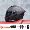 New Motorcycle Professional Racing Flip Up Helmet ABS Material Modular Dual Lens Bluetooth Helmets DOT  full face helmet
