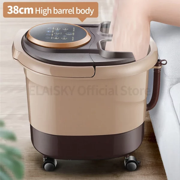 Sac7336f391994b3bbeabb3463ae9ee65T.webp Foot Bath Artifact Footbath Household Electric Massage Heating Foot Bath Barrel with Automatic Foot Tub Foot Bath Massager