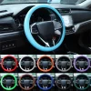 Anti-Slip Silicone Steering Wheel Cover - Universal Fit, Soft & Odorless Fits 14''/15''/16'' Wheels, Durable & All-Season