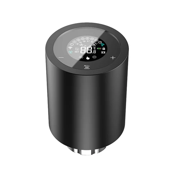 Sb1e05e4fa35141089e738c77a304cd4dy.webp Smart Thermostat Radiator Valve TRV 5-35°C Temp Control WiFi App Alexa Voice for Home Heating Energy Saving Easy Install