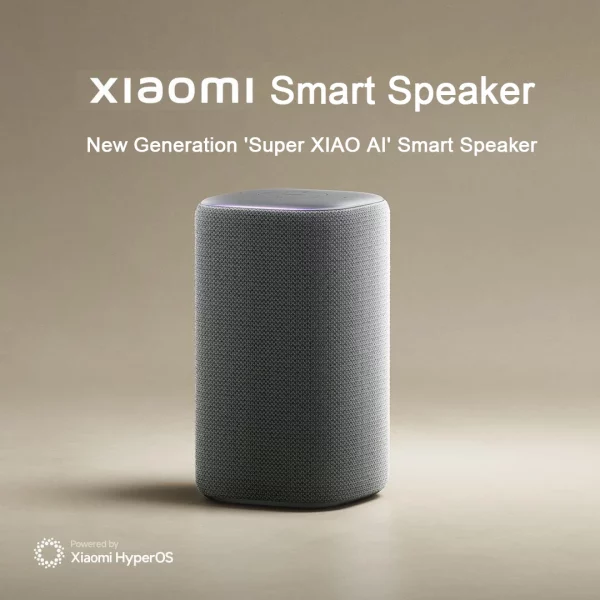 Xiaomi Smart Speaker Bluetooth 5.3 AI Super Xiaoai Intelligence Sound Voice Control Mesh2.0 Wi-Fi 2.4GHz/5GHz with Mi Home APP