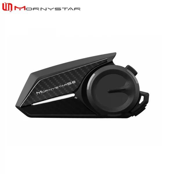 Sb2bbec7d2e7447e79ed490384be294d0b.webp Mornystar S8 Intercom Bluetooth For Motorcycle Helmet Headset FM Music Sharing Helmet Communicator Up to 6 Rider