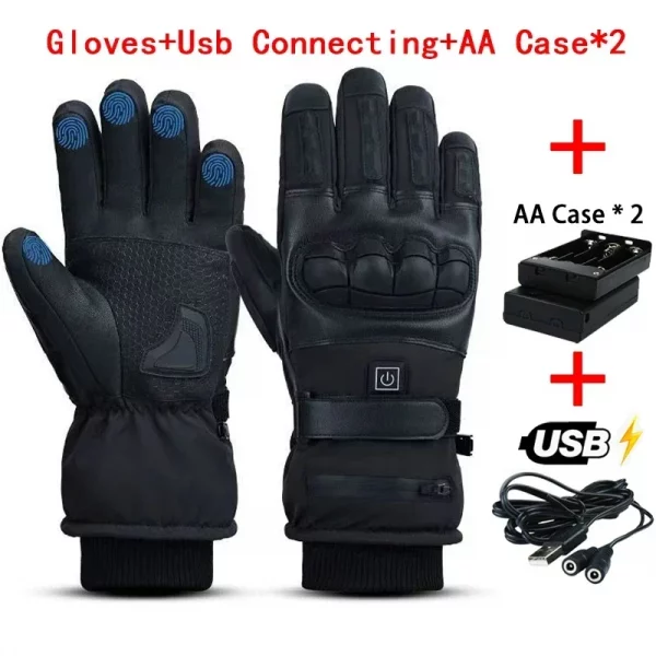 Sb7b579b5d1e84fc192061b25228a5de2m-1.webp Electric Heated Gloves 5-7.4V Winter Waterproof Ski Gloves Warm Men Women Snow Warm Cycling Gloves Cold Weather Driving Biking