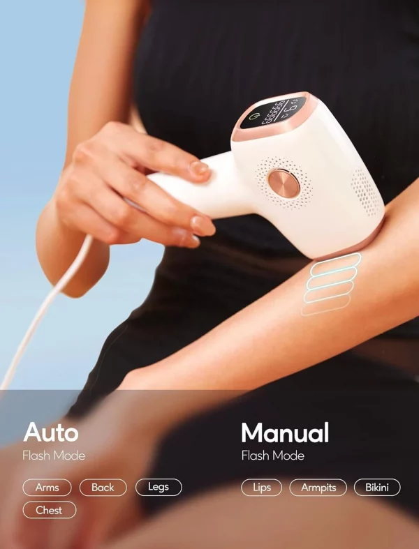 Sb82466a538714855952110f60bccfab73.webp IPL Hair Removal with Ice Cooling Care Function for Women Permanent,999,999 Flashes Painless IPL Hair Remover Device