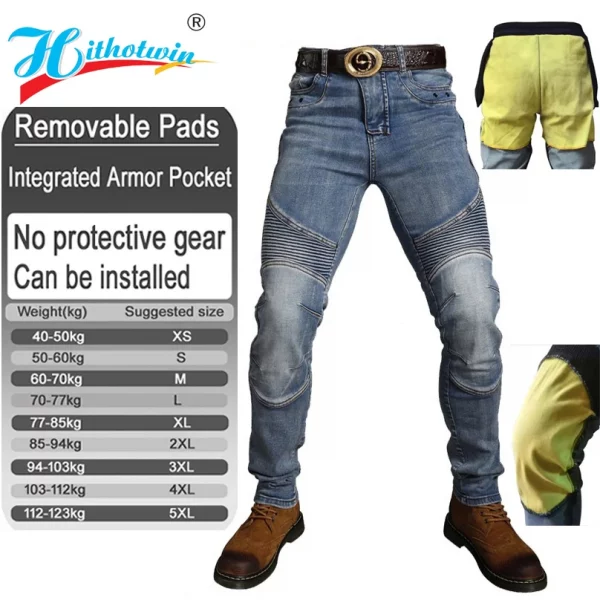 Sb86e4e4e625546289a03246275b24005W-6.webp Kevlar Motorcycle Jeans Aramid Protective Trousers for Men Women Motocross Riding Pants Safety Gear