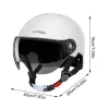 Motorcycle Helmet for Men Women Classic Retro Scooter Vintage Half Helmet Ultralight Cycling MTB Bike Bicycle Motorcycle Helmets
