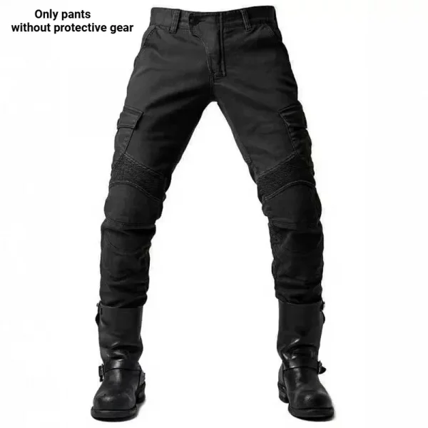 Men's Motorcycle Protective Pants Breathable Wear-Resistant Tight Jeans Overalls for Motorbike Safety Comfortable Riding Gear