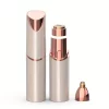 2-in-1 facial and eyebrow trimmer: a rechargeable painless facial eyebrow shaver for the face, lips, and body