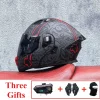 New Motorcycle Professional Racing Flip Up Helmet ABS Material Modular Dual Lens Bluetooth Helmets DOT  full face helmet