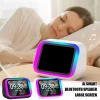 Sbe0c77dacdc34fb9b2a65bc54326bccaK.webp Smart Alarm Clock Bluetooth Speaker AI Intelligent Wireless Weather Display Night Light Music Stories Player Perfect Gift