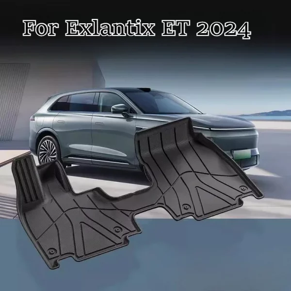 For Exlantix ET 2024 Car Floor Mats Dirt-resistant and Environmentally Friendly TPE Floor Mats Automobile Interior Accessories