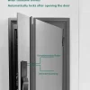 Smart Home Door WiFi NFC Digital Lock with 3D Face Recognition & Palm Vein, Works with Tuya