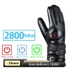 Rechargeable Heated Gloves 3 Temperature Levels Waterproof Electric Winter Gloves Hand Warmer for Outdoor Cycling Skiing Hiking