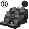 Universal Car Seat Covers With Steering Wheel Cover Shoulder Protection Set Car Accessories Interior Fit For Most Car Suv Truck