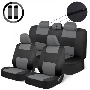 Universal Car Seat Covers With Steering Wheel Cover Shoulder Protection Set Car Accessories Interior Fit For Most Car Suv Truck