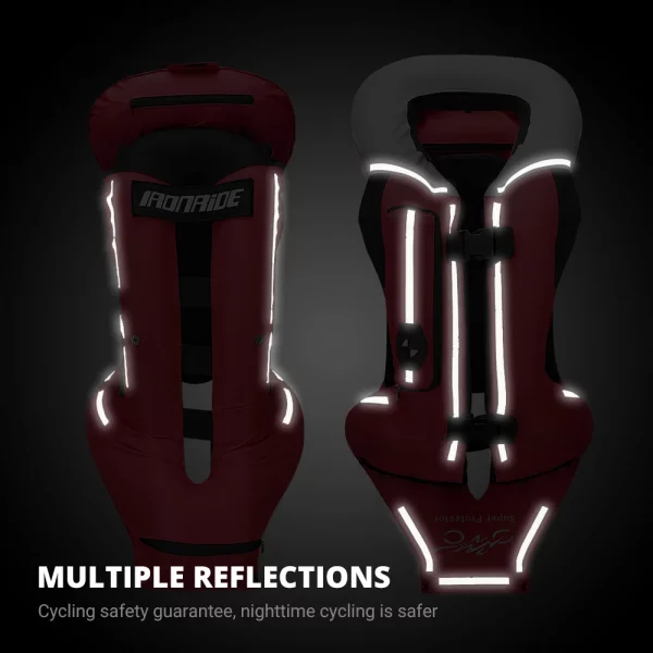 Sc4b7636c6ce84f42bdaf0c74d1916d41G.webp New Motorbike Body Armor Motorcycle Air Bag Vest Motor Air-bag Vest Motocross Racing Riding Airbag System Anti-fall CE Protector