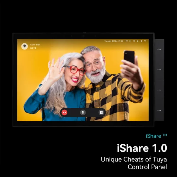 Sc50405a0993749febfdc34d2a499b28av.webp 10.1" Tuya Smart Home Control Panel Multipurpose Touch Screen Built-in Zigbee Hub Alexa Building Intercom Support WiFi,Mesh,RS48