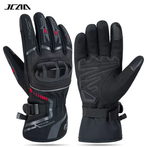 Autumn Winter Motorcycle Gloves Waterproof Keep Warm Guantes Moto Men Motorbike Riding Gloves Touch Screen Moto Motocross Gloves