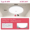 Smart Sensor LED Light Ceiling Lamp Modern Home Indoor Aisle LED Hanging Fixture Induction Lighting Living Room Luminaire Lamps