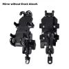 Sc8f18dc39a93461cae335e889d8448fe7.webp Moto Motorcycle Phone Mount Handlebar Holder Shockproof GPS Bracket Motorbike Scooter Universal Anti-vibration Smartphone Clamp