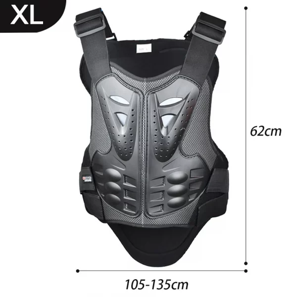 Adult Chest Back Protection Vest For Motocross Skiing Skating Outdoor Driving Motorcycle Dirt Bike Body Armor Protective Gear