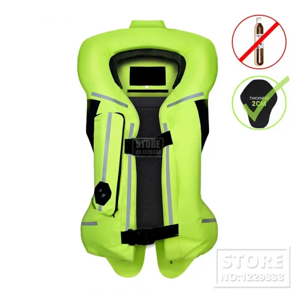 CE Certified Motorcycle Airbag Vest Jacket Motocross Protective Airbag Racing Jacket Safety Vest Jaqueta Reflective Chaqueta