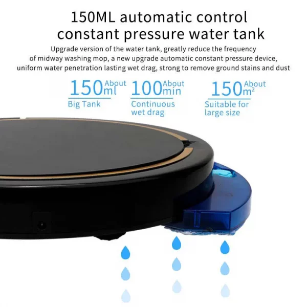 Sceb800e49b954756b5ccea204c73dde8R.webp Smart Vacuum Cleaner Robot Household Automatic App Control 2800PA Suction Quiet Wet Dry Floor Sweep Mopping Cleaning Machine