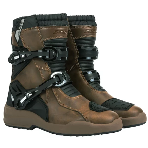 Sd0905de0d00a45fca1d2610183a04d385-2.webp New Cowhide Motocross Boots Waterproof Motorcycle Boots Men Riding Racing Moto Shoes Wearable Botas Moto Motorbike Shoes Men