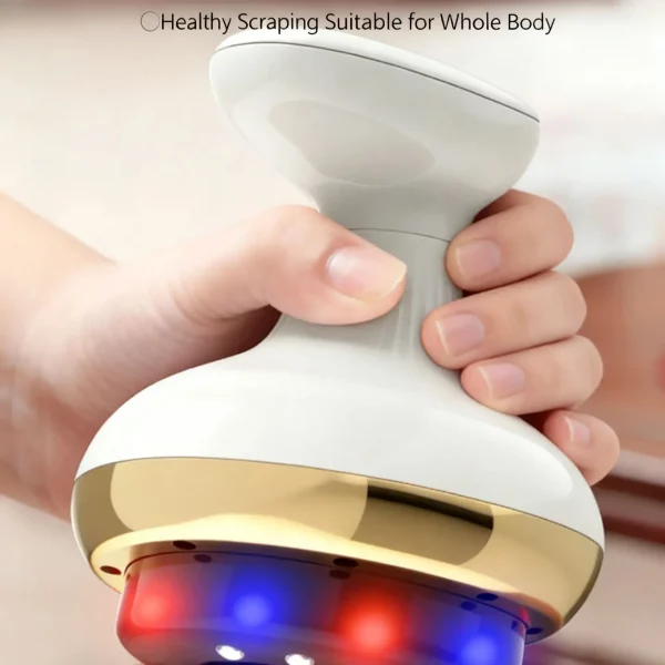 Electric Massage Meridian Brush Universal Body Dredging Cupping Scraping Instrument  Abdominal And Back Massager For Home