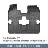 For Exlantix ET 2024 Car Floor Mats Dirt-resistant and Environmentally Friendly TPE Floor Mats Automobile Interior Accessories