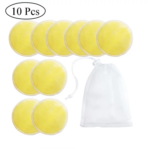 Sd9c57ea846f5410ea669e3a2f829a1ef8.webp 10/16/20Pcs Makeup Remover Pads Reusable Cotton Pads Make Up Facial Remover Bamboo Fiber Facial Skin Care Wipe Pads with bag