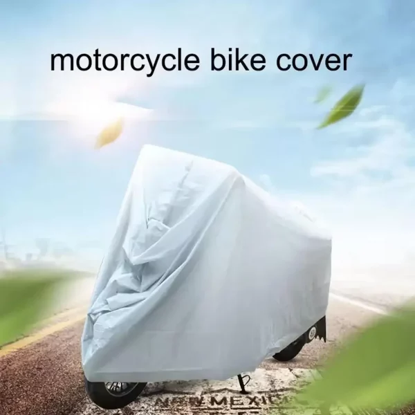 Sd9e94fabadb14b38a2571e4385330fad6.webp Motorcycle Outdoor Indoor Protective Cover Waterproof Bike Scooter Outdoor Rain Dust UV Proof Sun Protection Case For Motorbike