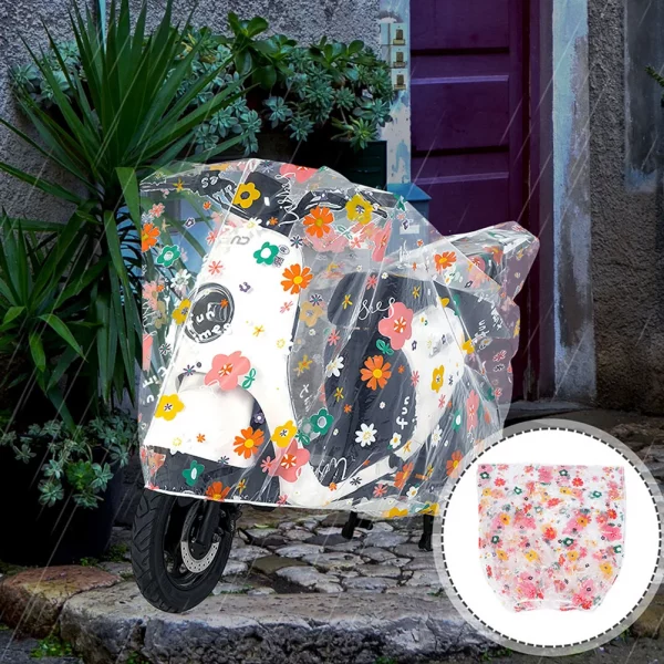 Sdd01c8d75d3449e8874e51e0a75b3ce0v-1.webp Protective Gear Waterproof Motorcycle Cover Bike Protector Cycling Cover Outdoor Rainproof Bicycles Cover Portable