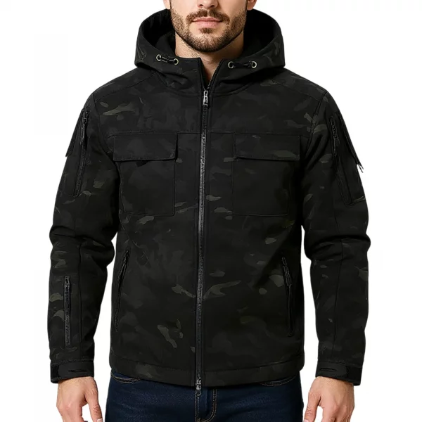 Sde0215d7d4f34acfb7352b19daac361a8-1.webp Men Outdoor Jacket Waterproof Fleece Hooded Coat Hunt Clothes Autumn Camouflage Jacket Men Outwear Breatheble Sportswear