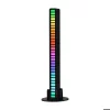 Smart LED Light Bars Colorful Sound Activated Rhythm Light Usb Rechargeable For Room Decoration Car Computer Desktop