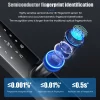 Se0ca31498b2d418383081861efdc53cay.webp Smart Electronic Door Lock Fingerprint Biometrics Application Control Smart Card Key Access and USB Emergency Charging Smartlock