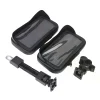 Motorcycle Handlebar Mount Phone Holder Waterproof Bike Phone Pouch With Sunvisor Rain Cover 360 Degree Rotating