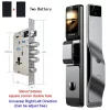 Se385189230cc46db8e8066f1f4762e5d5.webp Tuya App Smart Lock Household Anti-theft Door Fingerprint Lock With Camera Password Lock Large Door Lock
