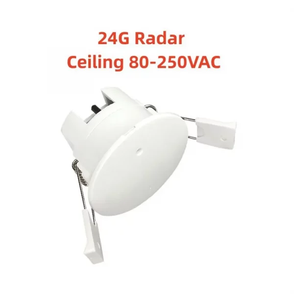 FORW-Tuya Smart Life Wifi Millimeter Wave Radar 24Ghz Human Presence Motion Sensor Luminance Detector App Monitor 80-250VAC