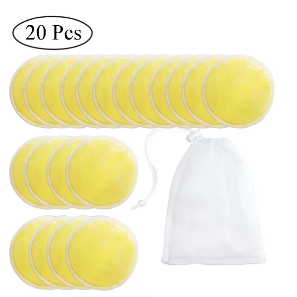 Se4868bb65a7e4f45938c5f4e34d6443cQ.webp 10/16/20Pcs Makeup Remover Pads Reusable Cotton Pads Make Up Facial Remover Bamboo Fiber Facial Skin Care Wipe Pads with bag