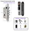 Se599ea14346f42c78540266605f67b11s.webp Smart lock 3D face recognition fingerprint waterproof smart door wifi remote photo capture unlocking with App key NFC RFID Card
