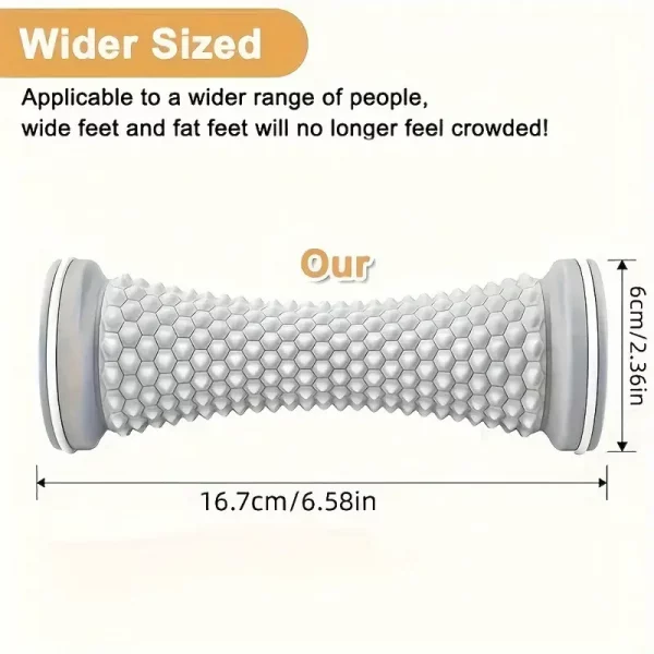 Se5c98f50847240f0a1a325267dfb740at.webp Foot Massager Massage Roller Yoga Massage Ball Plantar Fascia Roller Muscle Relaxation Care Plastic Manual Foot Massager Rollers